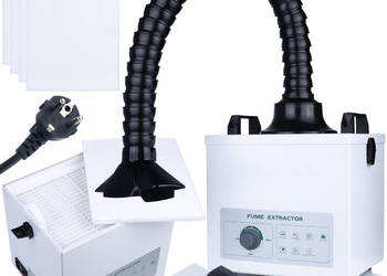 Pochłaniacz Oparów Lutowniczych XL100 – 100W | 200 m³/h | Rura 77 cm | ≤55…