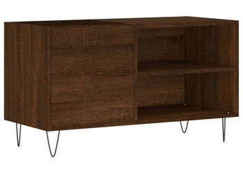 Szafka na płyty brązowy dąb 85x38x48 cm WM-831707