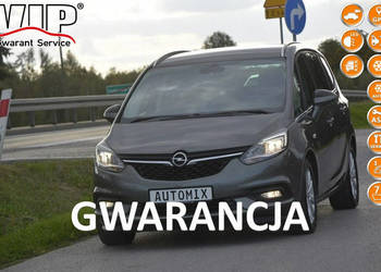 Opel Zafira 1.4Turbo doinwestowany 7osobowy nawigacja hak kamera cofania g…