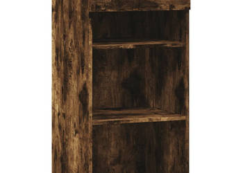 Szafka przydymiony dąb 45x425x93 cm materiał drewnopochodny WM-846324