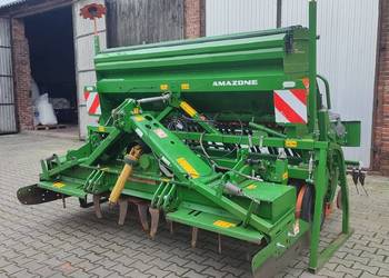 Agregat uprawowo-siewny AMAZONE AD 3000 SUPER z broną KG 3000 rok 2018