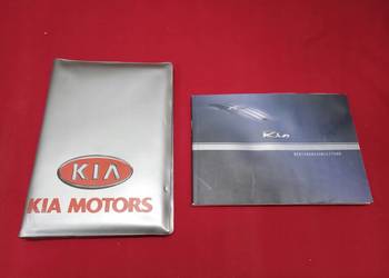 KIA RIO Instrukcja książka gwarancyjna Etui KOMPLET 2004 Premium
