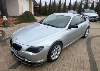 BMW Seria 6 630 i benzyna 258KM 2007r bezwypadkowy, zarejestrowany
