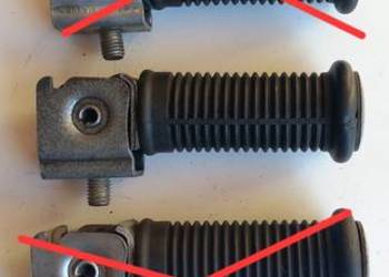 Podnóżki pasażera MZ ts,etz.DDR