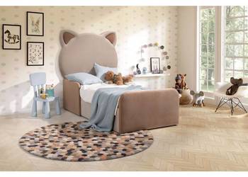 Łóżko dla dzieci KOTEK 90x180 w dowolnej tkaninie i wymiarze 1349 zł