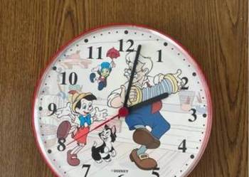 Zegar ścienny do pokoju dziecięcego vintage
