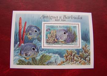Antigua i Barbuda 1990 MNH Fauna Ryby  a