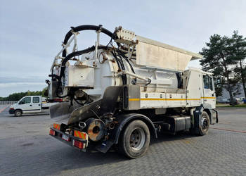 MAN WUKO MORO KOMBI DO CZYSZCZENIA KANAŁÓW WUKO asenizacyjny separator bec…