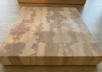 Deska do krojenia sztorcowa jesion