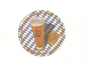 Bierhalle - podstawka pod piwo. Nr. 4.