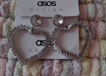 ASOS/Bogato zdobione kolczyki wieczorowe z Londynu/NOWE