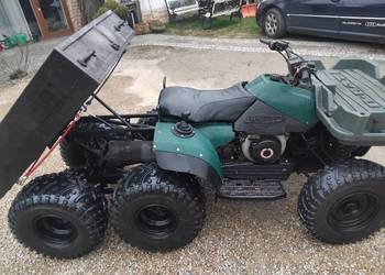 Quad 6x6 Polaris 6x6 diesel yanman d bat wyciągarka przyczepka kiper