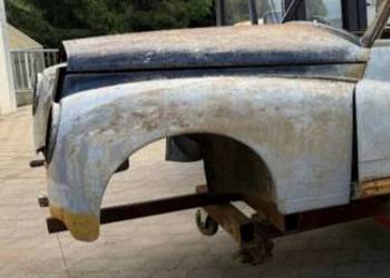 Mercedes adenauer w186 maska, błotnik prawy lub lewy