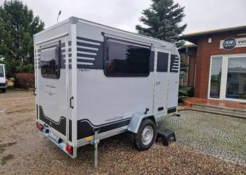 Mobilne Biuro Off-ROAD przyczepa na ryby wyprawę kempingowa