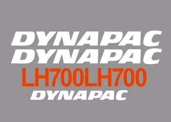 Naklejki oklejenie DYNAPAC LH 700 Zamiennik