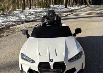 Samochód na akumulator BMW M4 12V pilot EVA LED