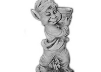 FIGURKA ogrodowa betonowa SKRZAT R100