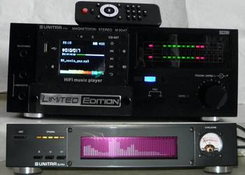 Unitra PILOT korektor MP3 analizator RADIO USB Bluetooth TF AUX deck