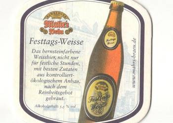 Mahrs  - podstawka do piwa.Nr. 2.