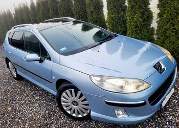Peugeot 407 Instalacja Gazowa PANORAMA Klimatyzacja 6 Skrzynia ZDROWY !!