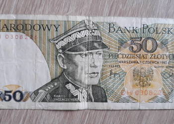 50 złotych 1 VI 1982 r seria DH