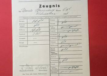 ( 590 ) Dokument niemiecki