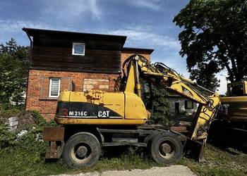 CAT 316 ramie łamane na boki