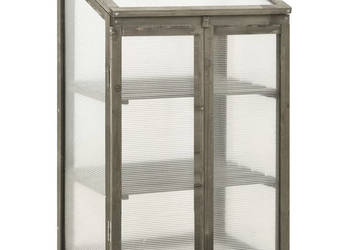 Szklarnia 60x45x100 cm drewno jodłowe WM-314849