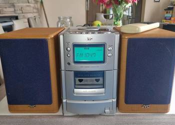 Wieża JVC UX-T55 kolumny JVC SP-UXT55 plus pilot