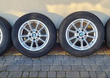 BMW E39 oryginalne felgi 16 cali plus opony zimowe