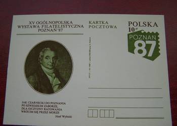 Polska 1987 Całostka czysta Wystawa Filatelistyczna Poznań