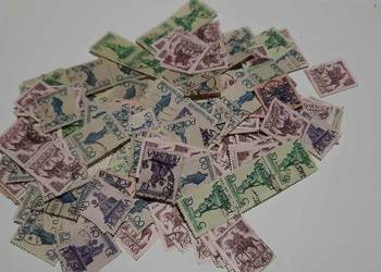 znaczki Pomniki Warszawy 1955-56r 200szt. (z4)