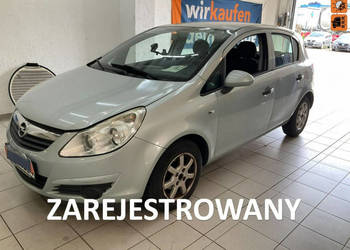 Opel Corsa 5 drzwi, mocny silnik, niezawodna benzyna, klimatyzacja, Aux, I…