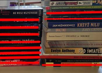 Książki - kryminały, fantasy, science-fiction i inne