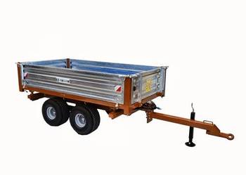 MIKANN PRZYCZEPA 2.5T WYWROT 3 STRONY