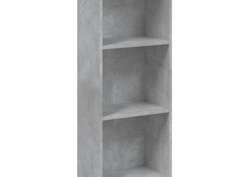 3-poziomowy regał betonowy szary 40x24x109 cm WM-800832