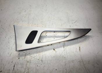 LISTWA DEKOR DRZWI LEWY TYŁ AUDI A6 C7 4G0867419 SZCZOTKOWANE ALUMINIUM