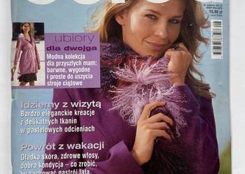 Burda 8/2005 Magazyn Mody Vintage Wykroje Krawieckie Szycie Kolekcja