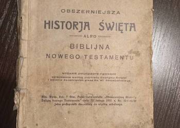 Obszerniejsza Historja Święta, 1930r. T. Kowalewski Antyk