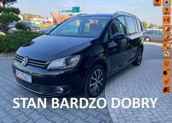 Volkswagen Touran DSG, kamera cofania, podgrz. fot, navi, LED, DRL, asyste…