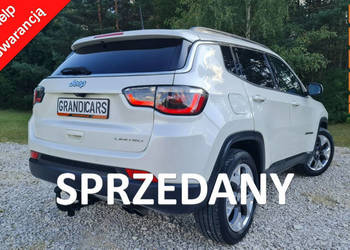Jeep Compass 1.4T 140KM # LIMITED # Full Opcja # Niski Przebieg # Biała Pe…