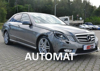 Mercedes E 220 pakiet AMG* 2,2 cdi 170 ps* automat* skóra* nawigacja* ICDa…