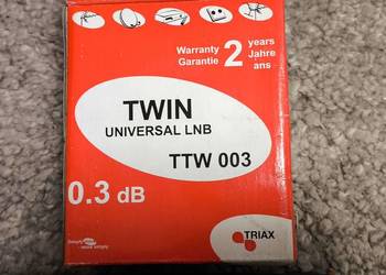 Konwerter Triax Universal Twin TTW 003 0.3dB