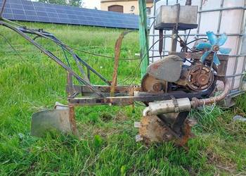 Obsypnik do ziemniaków z silnik wsk.