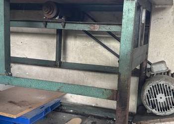 "KRAJZEGA "stół stolarski / silnik 3 fazowy-siła / używany