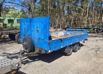 Przyczepa Hapert 400x180 cm Alu burty 2000kg dmc