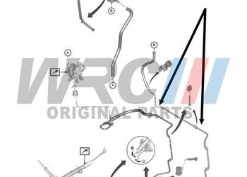 PRZEWÓD UKŁADU WSPOMAGANIA FORD Transit 2.2 TDCi V363 13- BK213A713CH