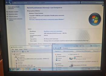Komputer stacjonarny Athlon II X4 635, 8GB DDR3, 8400GS monitor