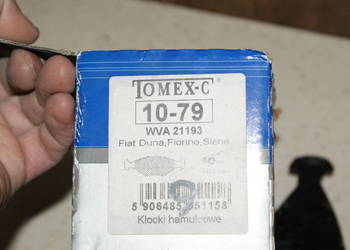 KLOCKI HAMULC. FIAT FIORINO 93-01  TOMEX 10-79