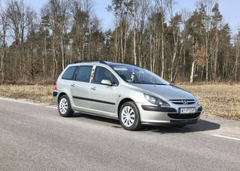Peugeot 307 SW 2005r. 2,0 Benzyna Kombi Automat 7 Osób Tanio - Możliwa Zam…